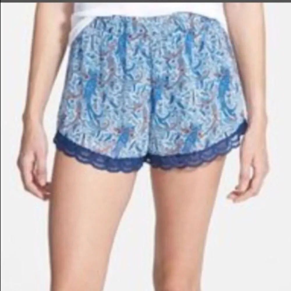 Lush (Nordstrom ) blue lace shorts S